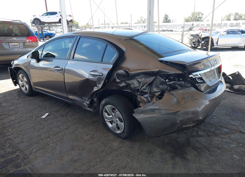 2013 HONDA CIVIC VIN: 19XFB2F59DE289976
