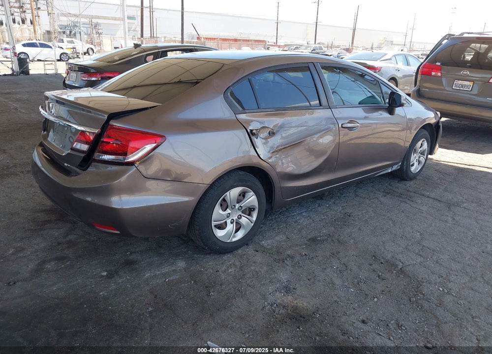 2013 HONDA CIVIC VIN: 19XFB2F59DE289976