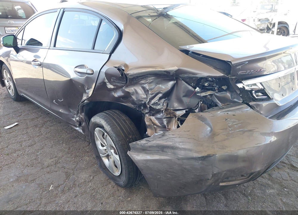 2013 HONDA CIVIC VIN: 19XFB2F59DE289976