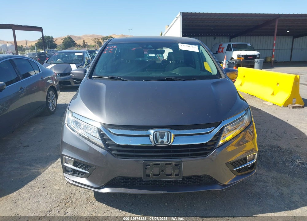 2018 HONDA ODYSSEY ELITE VIN: 5FNRL6H98JB028569