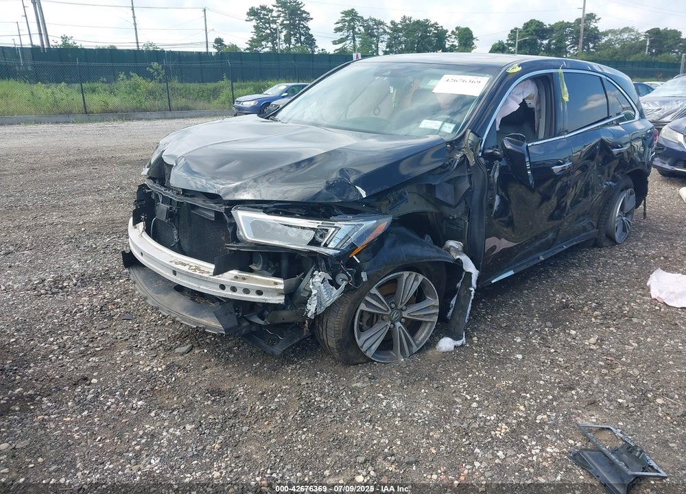 2019 ACURA MDX VIN: 5J8YD4H31KL007393