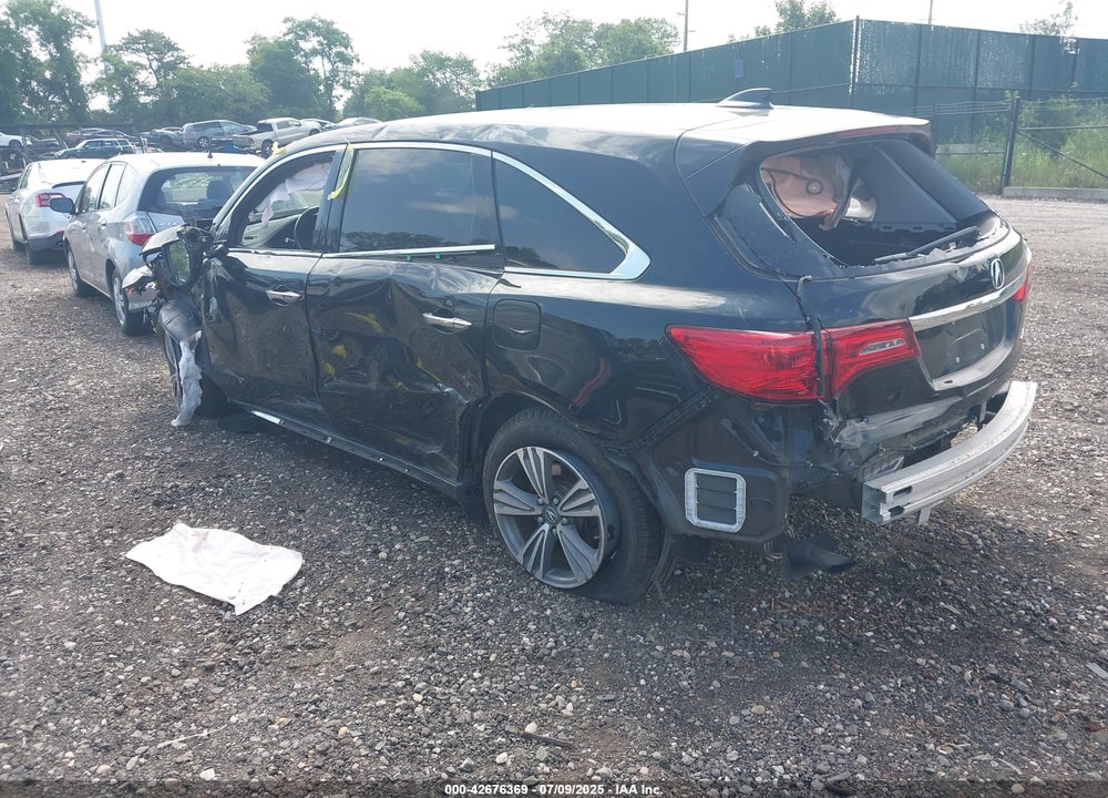 2019 ACURA MDX VIN: 5J8YD4H31KL007393