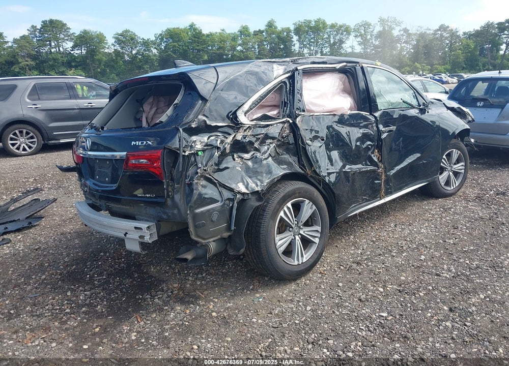 2019 ACURA MDX VIN: 5J8YD4H31KL007393