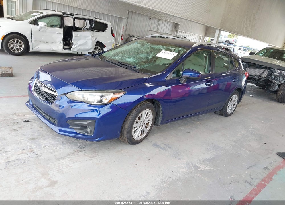 2018 SUBARU IMPREZA VIN: 4S3GTAD60J3702202