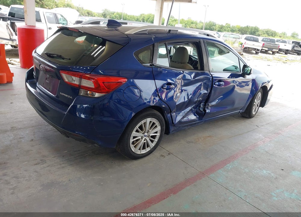 2018 SUBARU IMPREZA VIN: 4S3GTAD60J3702202