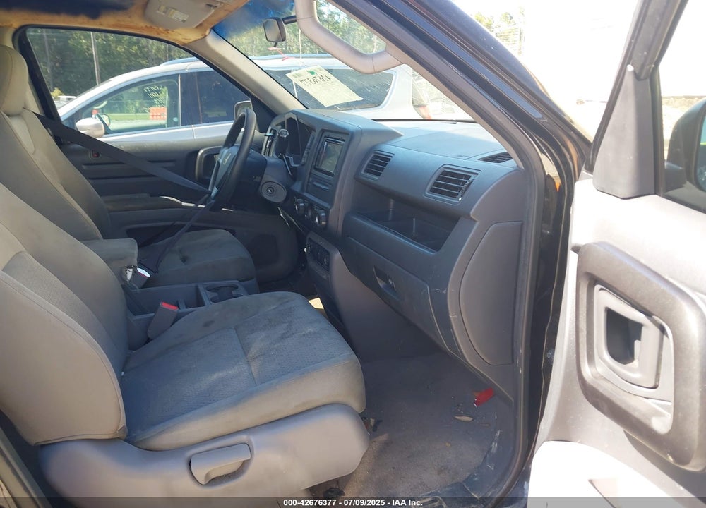 2009 HONDA RIDGELINE VIN: 5FPYK16269B107183