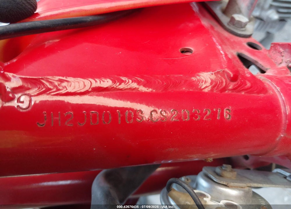 1982 HONDA CT110 VIN: JH2JD0103CS203276