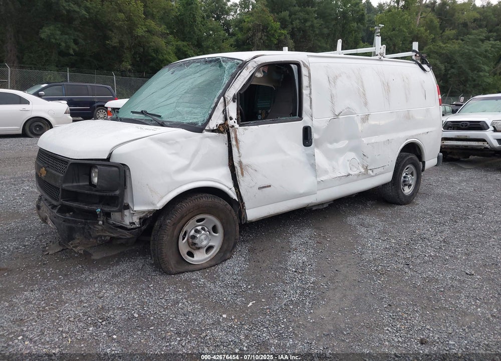 2017 CHEVROLET EXPRESS 2500 WORK VAN VIN: 1GCWGAF18H1231102