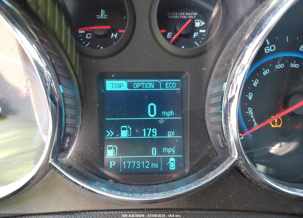 2014 CHEVROLET CRUZE VIN: 1G1P75SZ7E7283894