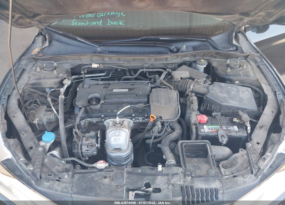 2016 HONDA ACCORD VIN: 1HGCR2F34GA212938