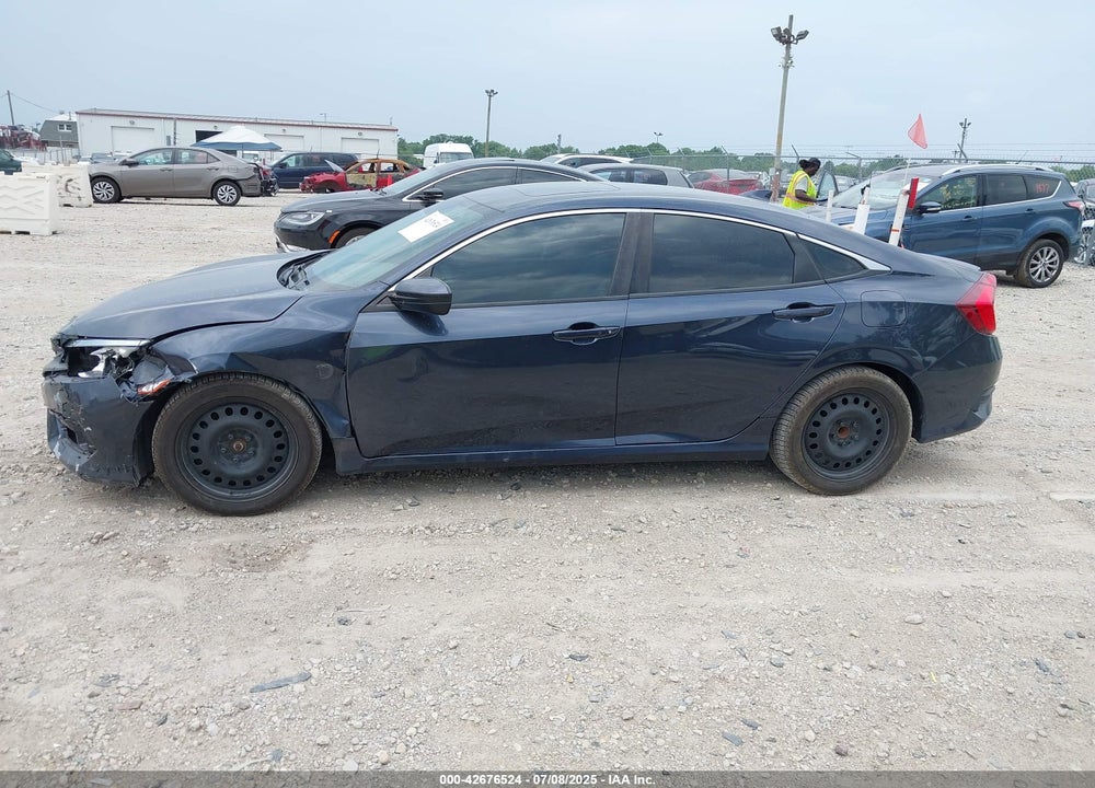 2017 HONDA CIVIC VIN: 19XFC1F42HE017709
