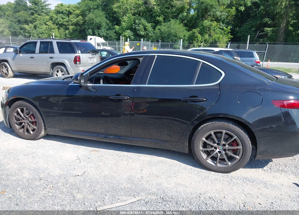 2019 ALFA ROMEO GIULIA AWD VIN: ZARFANAN8K7611859