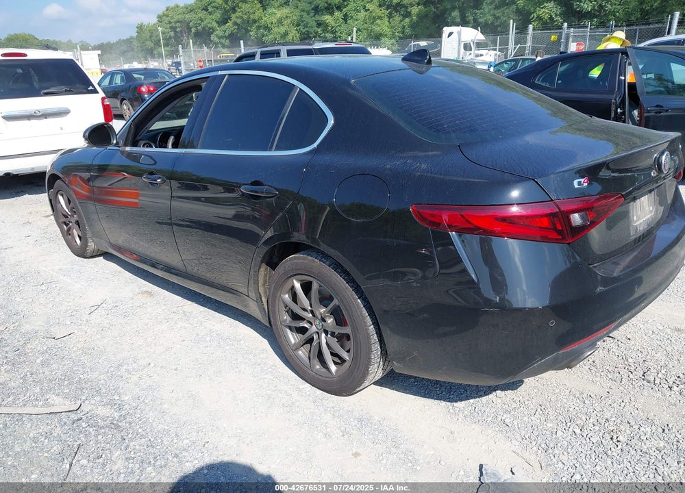 2019 ALFA ROMEO GIULIA AWD VIN: ZARFANAN8K7611859