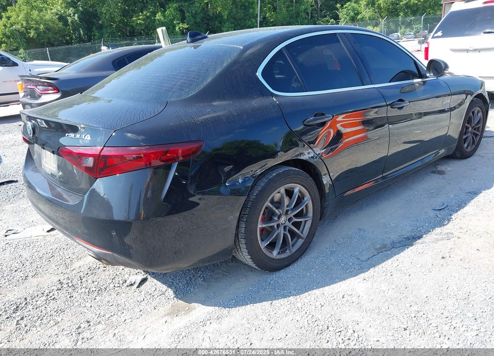 2019 ALFA ROMEO GIULIA AWD VIN: ZARFANAN8K7611859