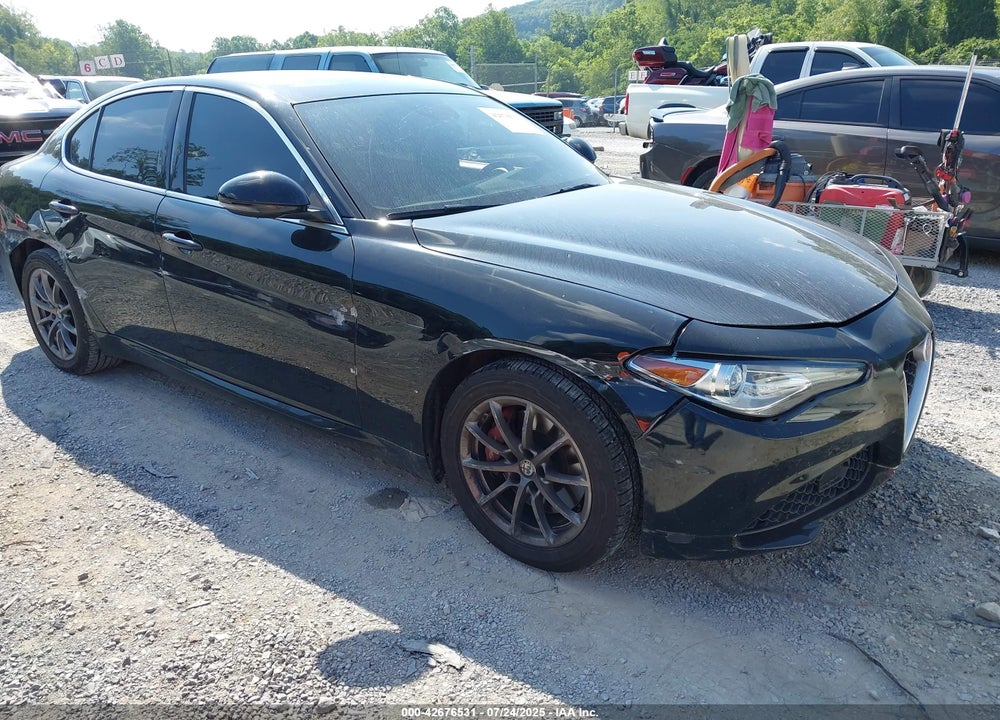 2019 ALFA ROMEO GIULIA AWD VIN: ZARFANAN8K7611859