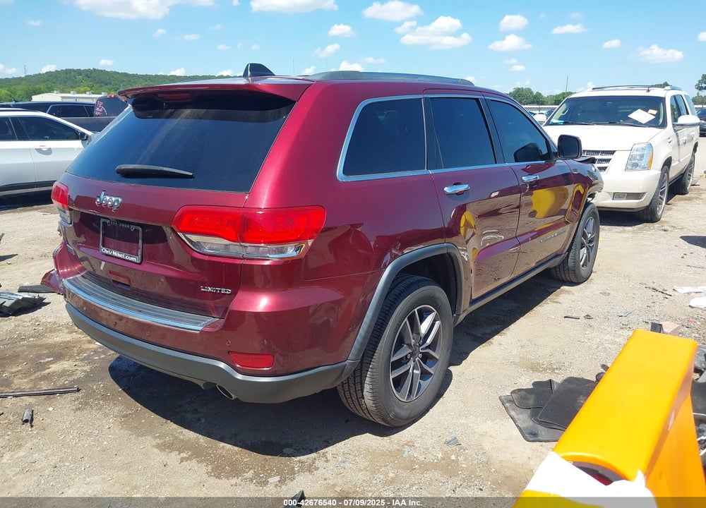 2019 JEEP GRAND CHEROKEE VIN: 1C4RJEBG6KC751567