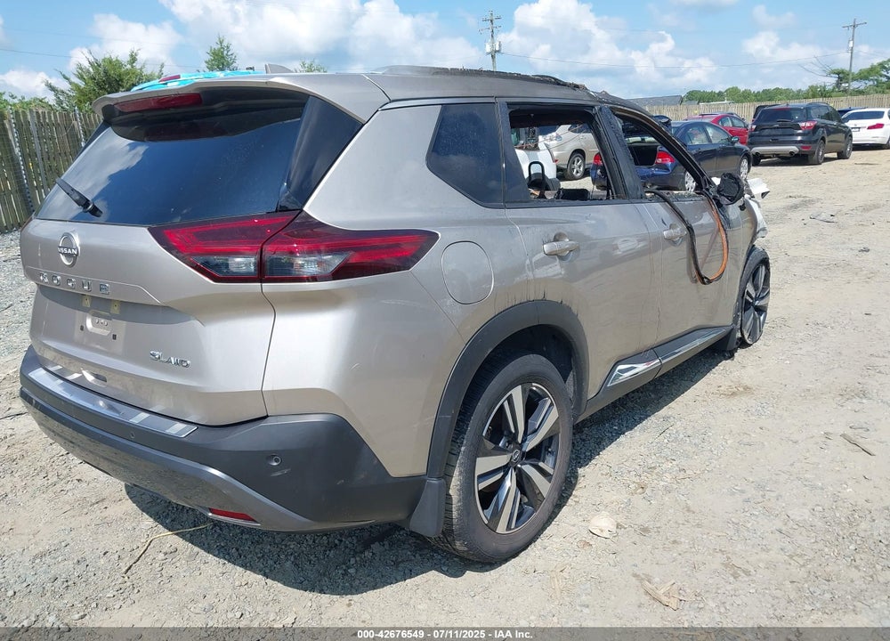 2022 NISSAN ROGUE SL INTELLIGENT AWD VIN: JN8BT3CB2NW332853