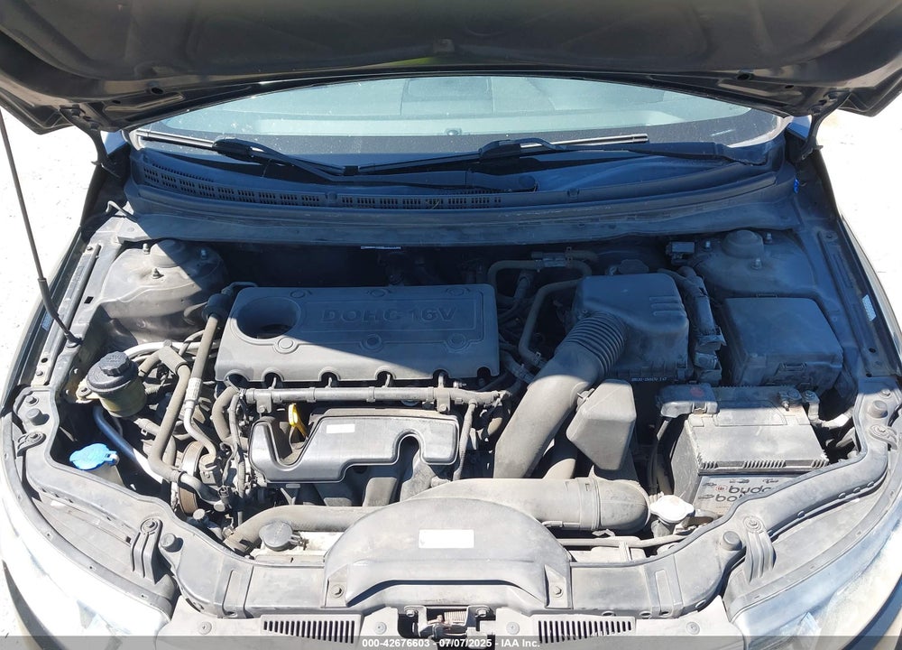 2012 KIA FORTE VIN: KNAFU5A21C5550842
