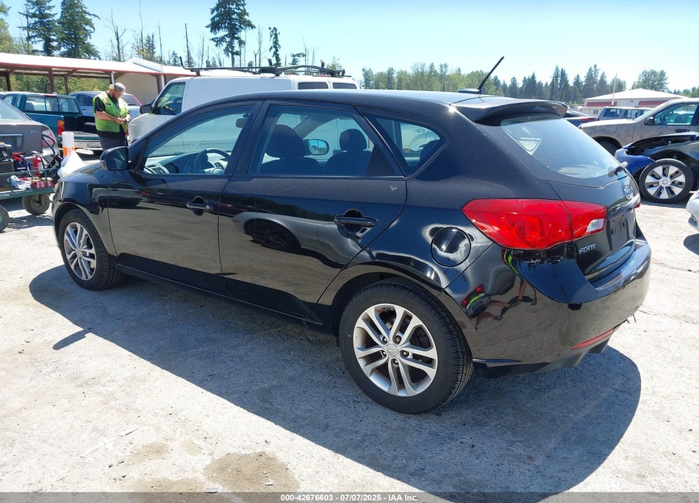 2012 KIA FORTE VIN: KNAFU5A21C5550842