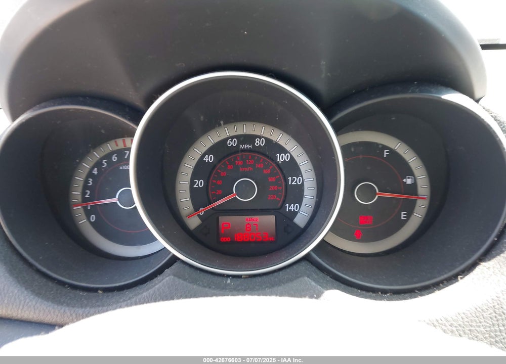2012 KIA FORTE VIN: KNAFU5A21C5550842