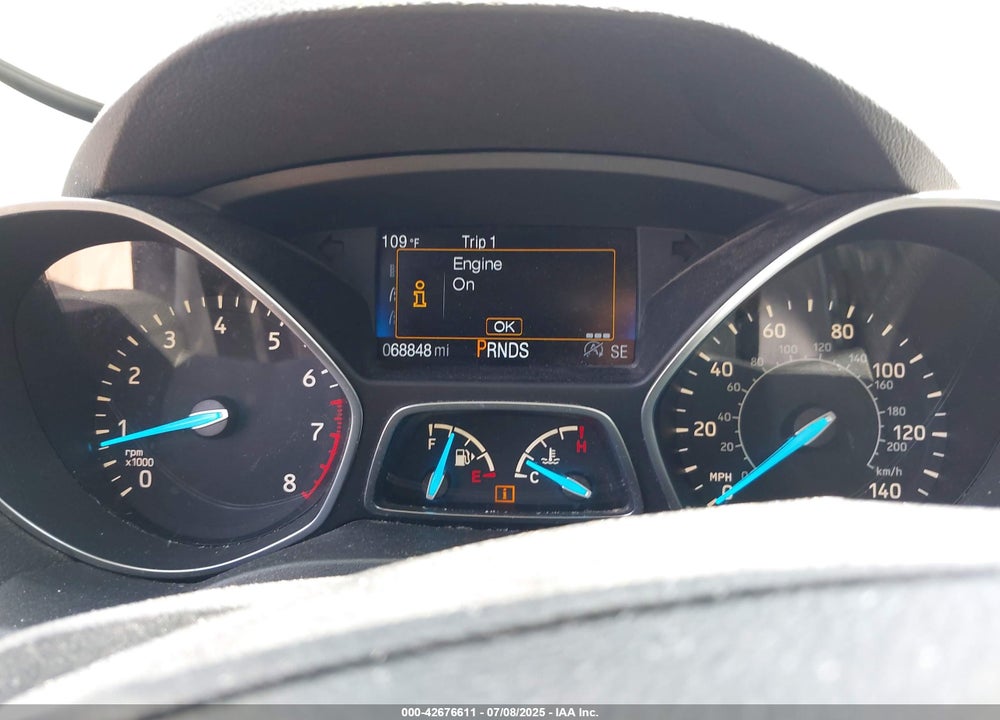 2017 FORD ESCAPE SE VIN: 1FMCU0GD4HUA88089