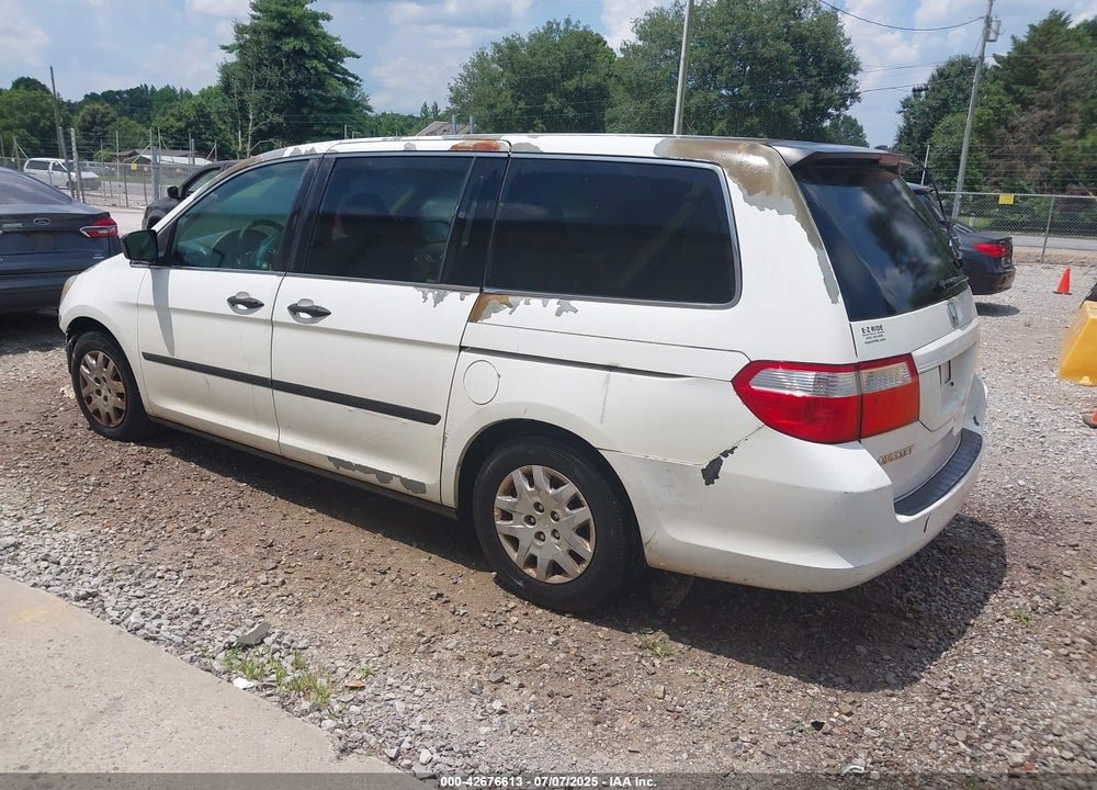 2007 HONDA ODYSSEY LX VIN: 5FNRL38227B072027