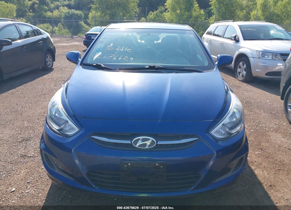 2016 HYUNDAI ACCENT VIN: KMHCT4AE6GU003747
