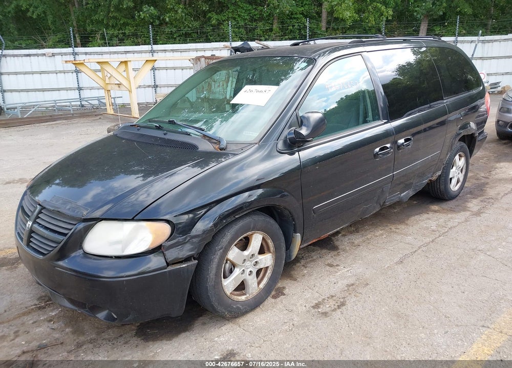 2007 DODGE GRAND CARAVAN SXT VIN: 2D8GP44L87R271623