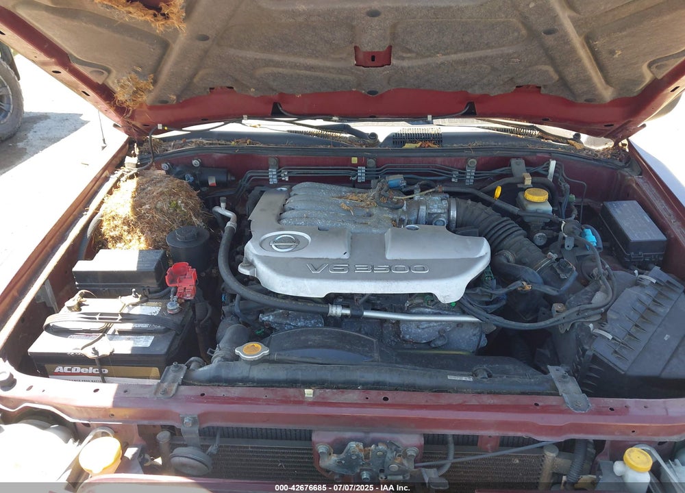 2004 NISSAN PATHFINDER SE VIN: JN8DR09YX4W917504