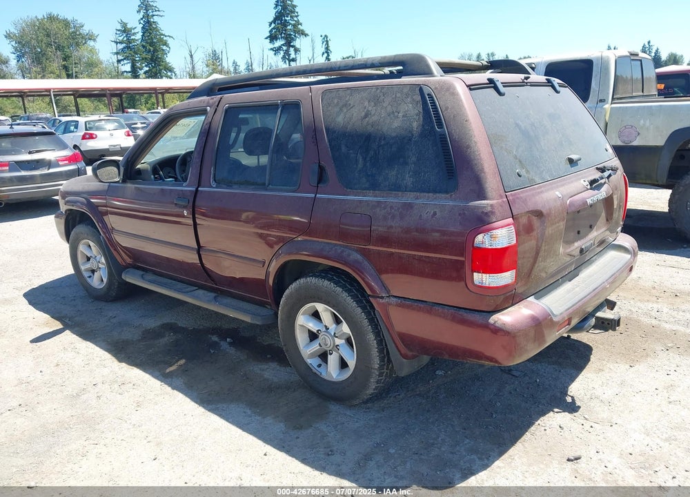 2004 NISSAN PATHFINDER SE VIN: JN8DR09YX4W917504