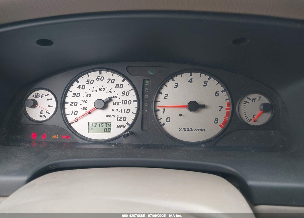 2004 NISSAN PATHFINDER SE VIN: JN8DR09YX4W917504