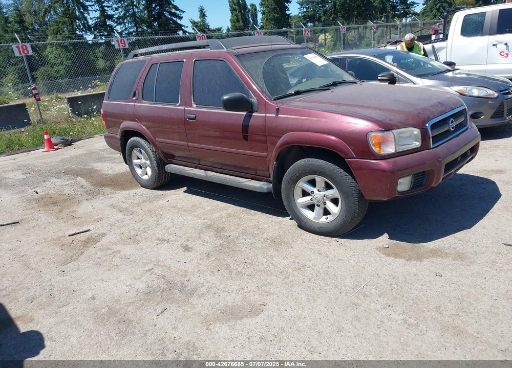 2004 NISSAN PATHFINDER SE VIN: JN8DR09YX4W917504