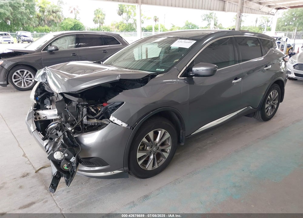 2017 NISSAN MURANO VIN: 5N1AZ2MG0HN202702
