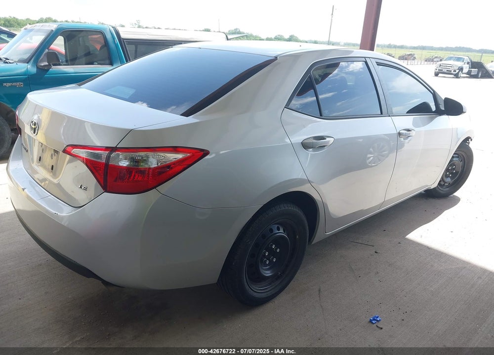 2016 TOYOTA COROLLA VIN: 5YFBURHE1GP434722