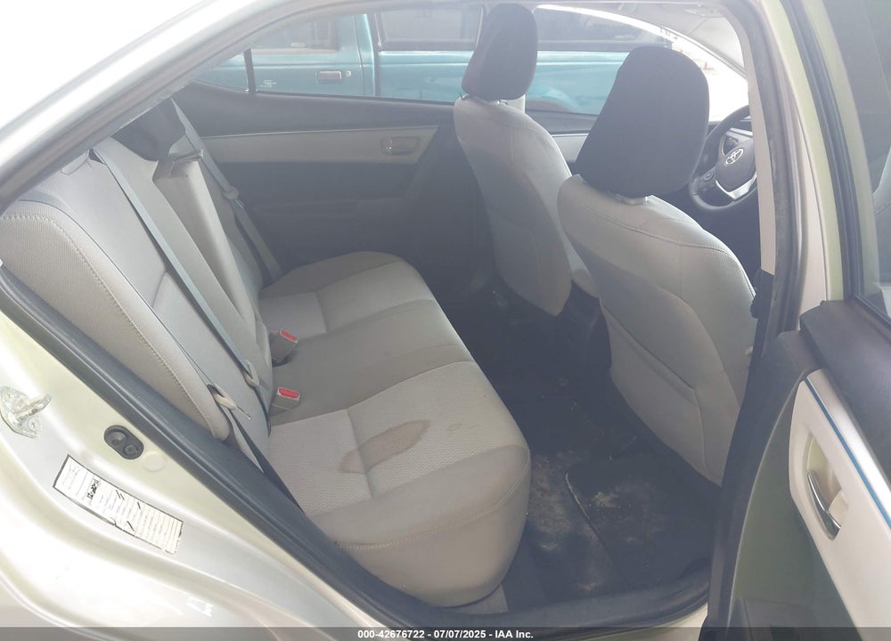 2016 TOYOTA COROLLA VIN: 5YFBURHE1GP434722