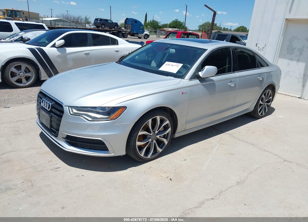 2013 AUDI A6 VIN: WAUHGAFC4DN107547