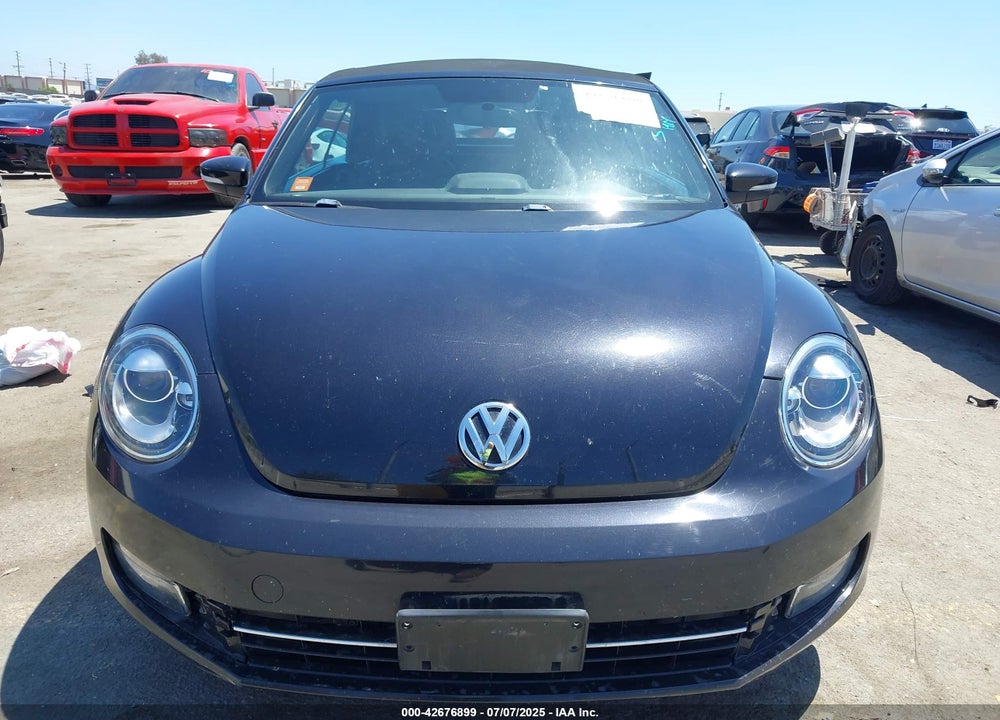 2013 VOLKSWAGEN BEETLE VIN: 3VW7A7AT4DM811815