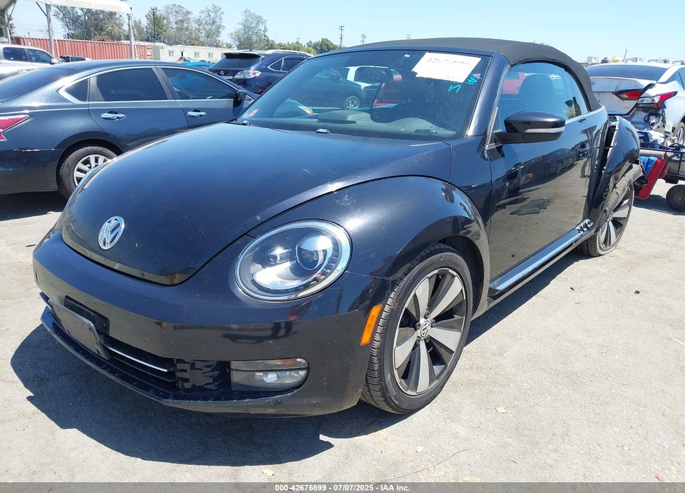 2013 VOLKSWAGEN BEETLE VIN: 3VW7A7AT4DM811815