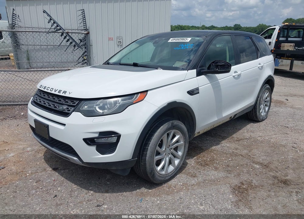 2016 LAND ROVER DISCOVERY VIN: SALCR2BGXGH620139