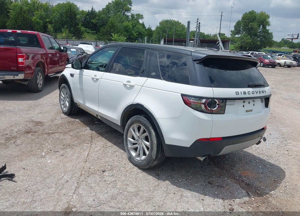 2016 LAND ROVER DISCOVERY VIN: SALCR2BGXGH620139