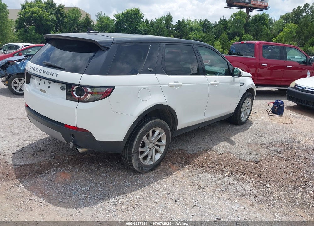 2016 LAND ROVER DISCOVERY VIN: SALCR2BGXGH620139
