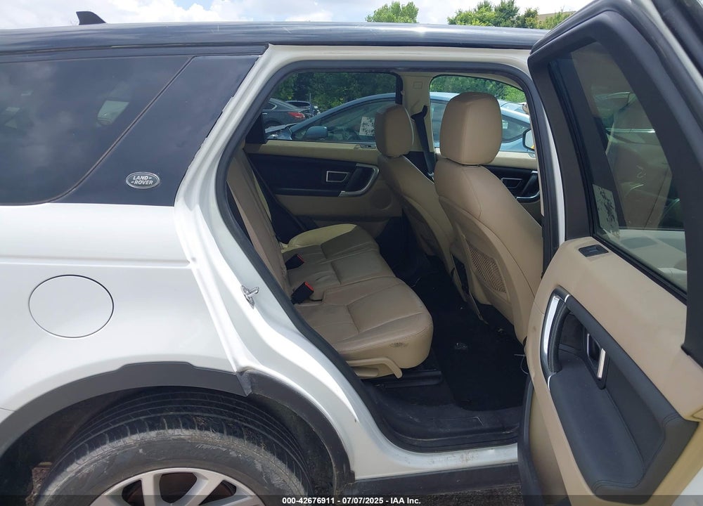 2016 LAND ROVER DISCOVERY VIN: SALCR2BGXGH620139