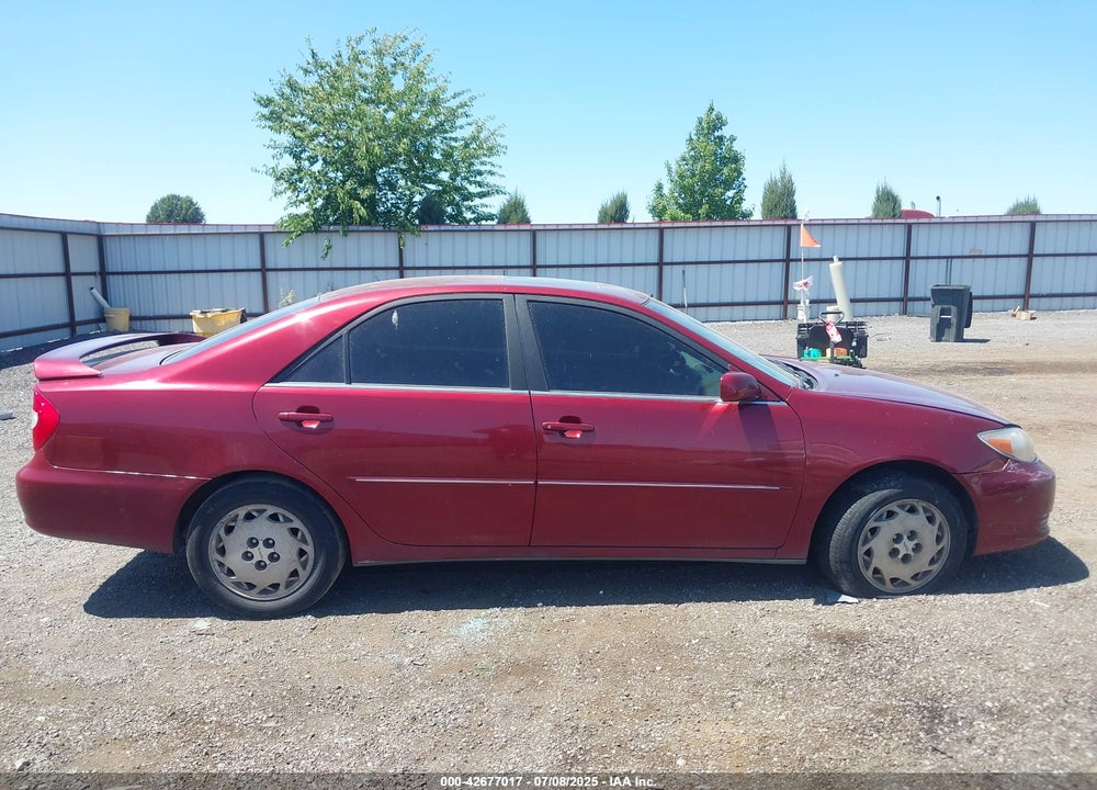 2003 TOYOTA CAMRY XLE VIN: JTDBE32K130153758