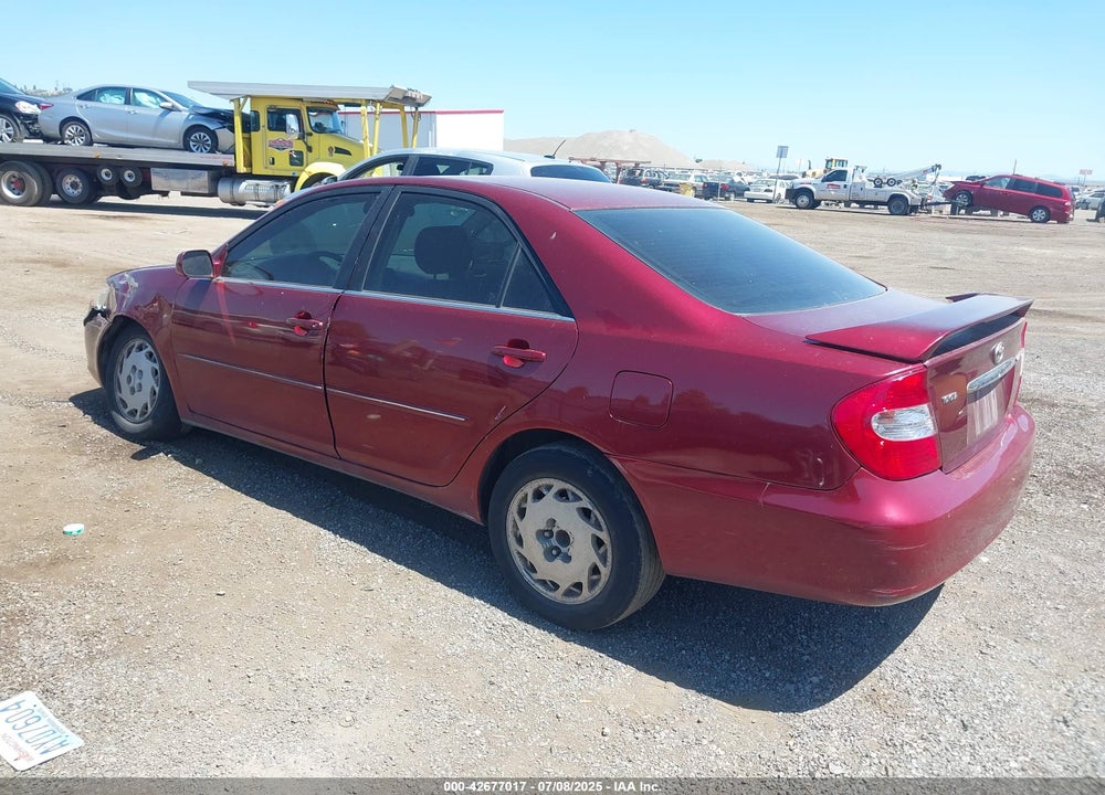 2003 TOYOTA CAMRY XLE VIN: JTDBE32K130153758