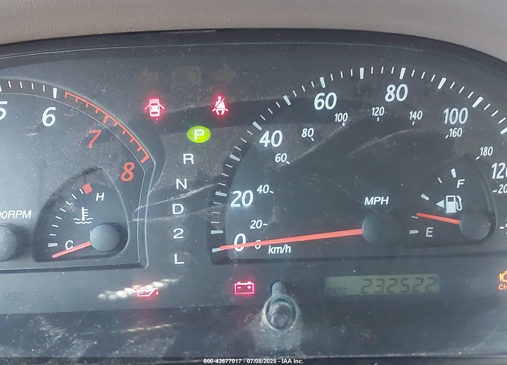 2003 TOYOTA CAMRY XLE VIN: JTDBE32K130153758