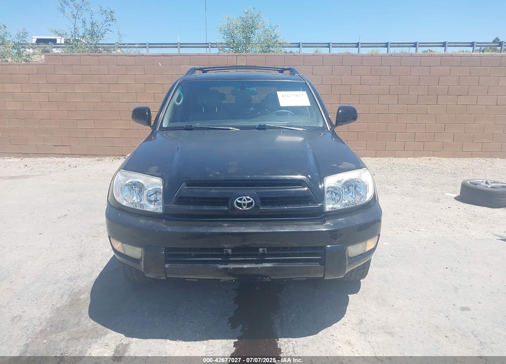 2005 TOYOTA 4RUNNER LIMITED V6 VIN: JTEZU17R158026228