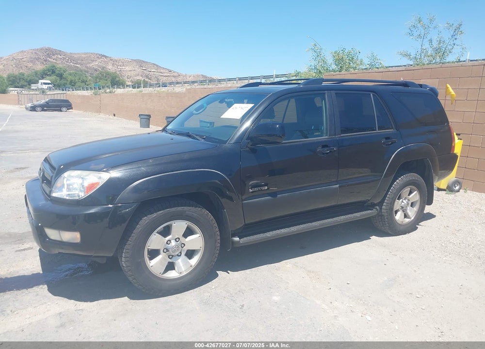 2005 TOYOTA 4RUNNER LIMITED V6 VIN: JTEZU17R158026228