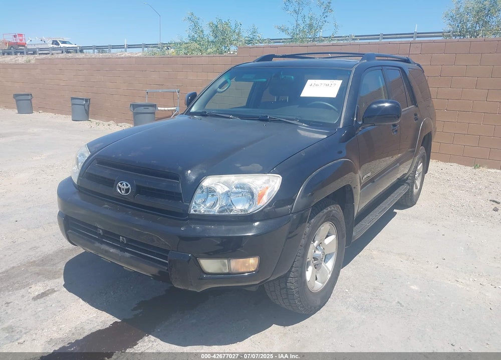 2005 TOYOTA 4RUNNER LIMITED V6 VIN: JTEZU17R158026228