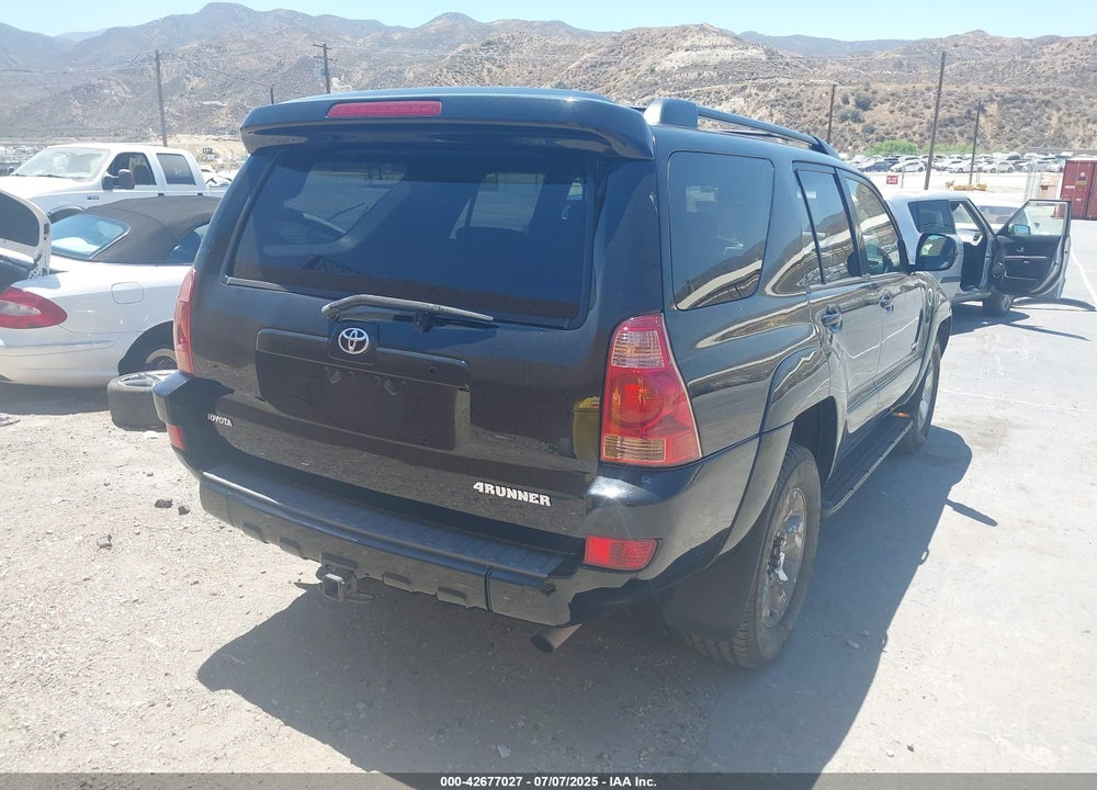 2005 TOYOTA 4RUNNER LIMITED V6 VIN: JTEZU17R158026228
