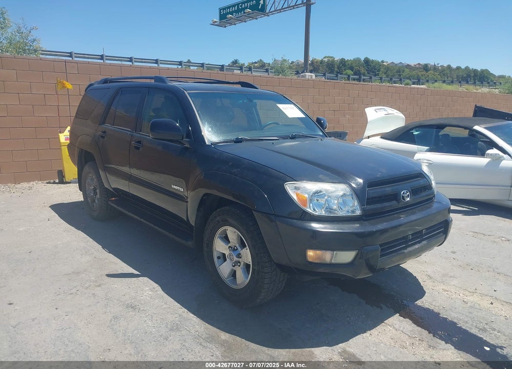 2005 TOYOTA 4RUNNER LIMITED V6 VIN: JTEZU17R158026228